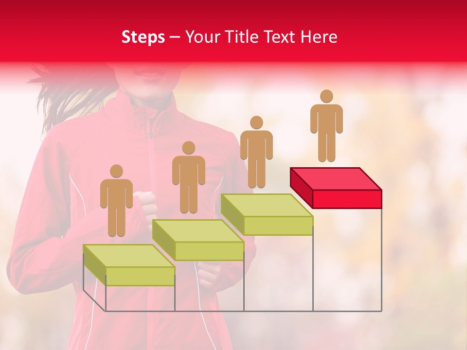 Lifestyle Fitness Beautiful PowerPoint Template