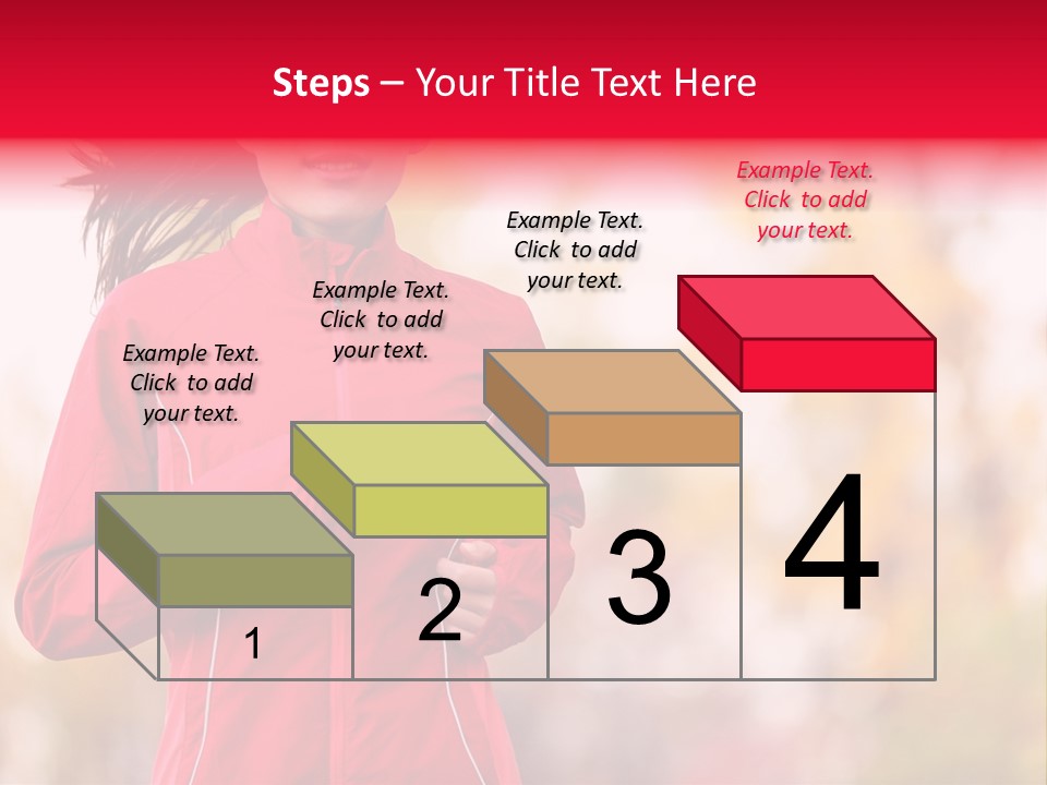 Lifestyle Fitness Beautiful PowerPoint Template