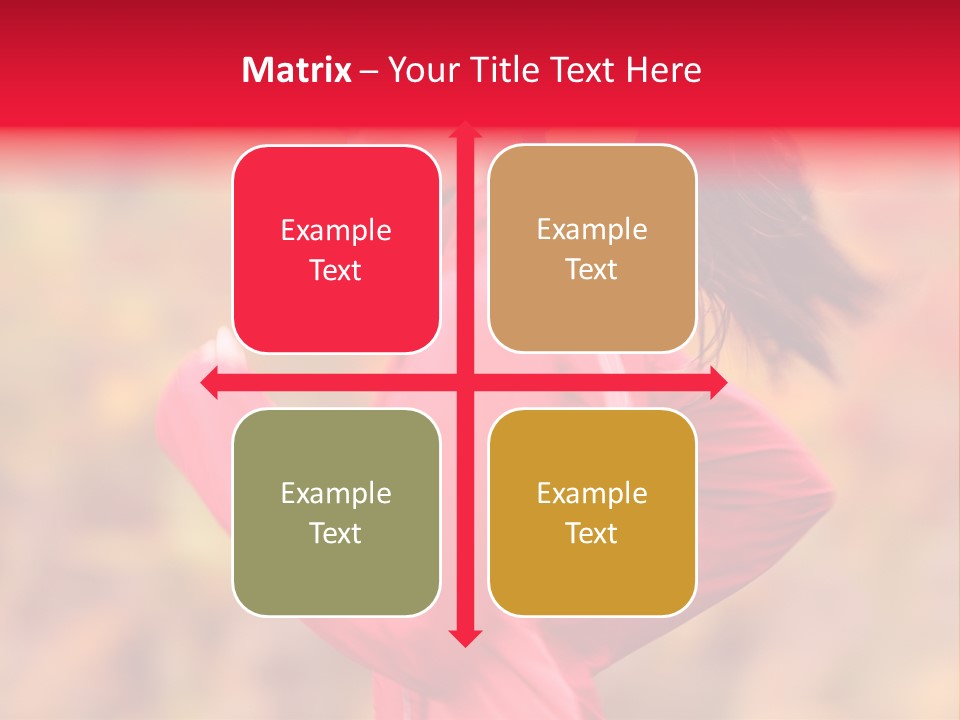 Runner Athletic Cold PowerPoint Template