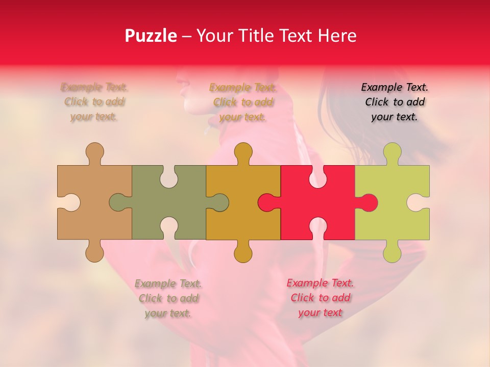 Runner Athletic Cold PowerPoint Template