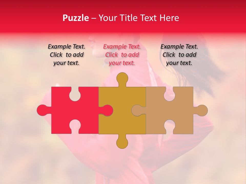 Runner Athletic Cold PowerPoint Template