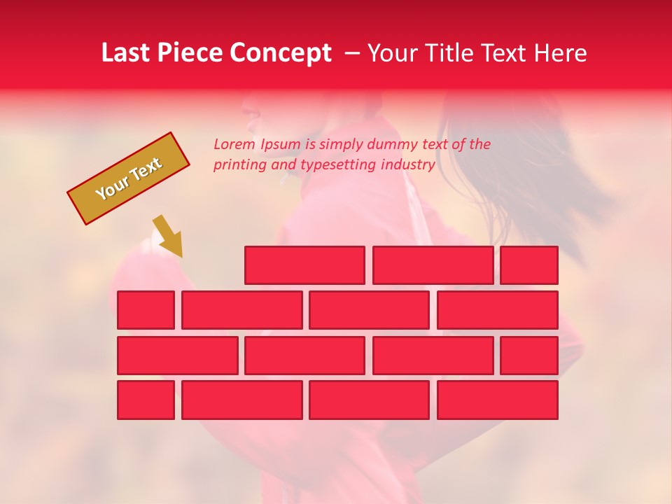 Runner Athletic Cold PowerPoint Template