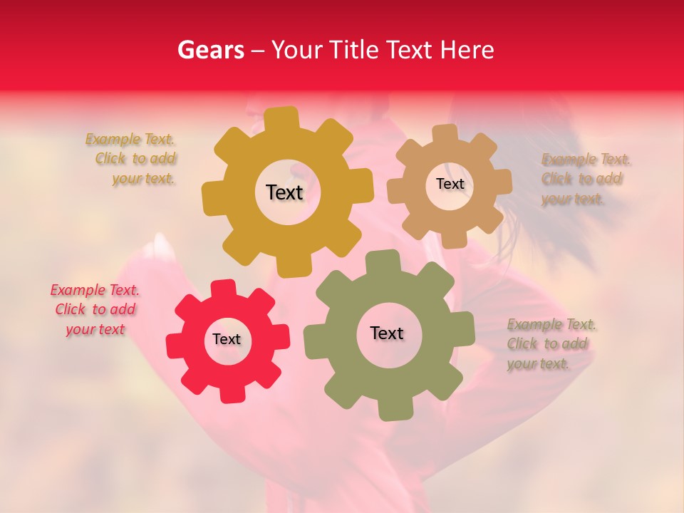 Runner Athletic Cold PowerPoint Template