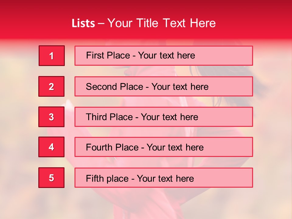 Runner Athletic Cold PowerPoint Template