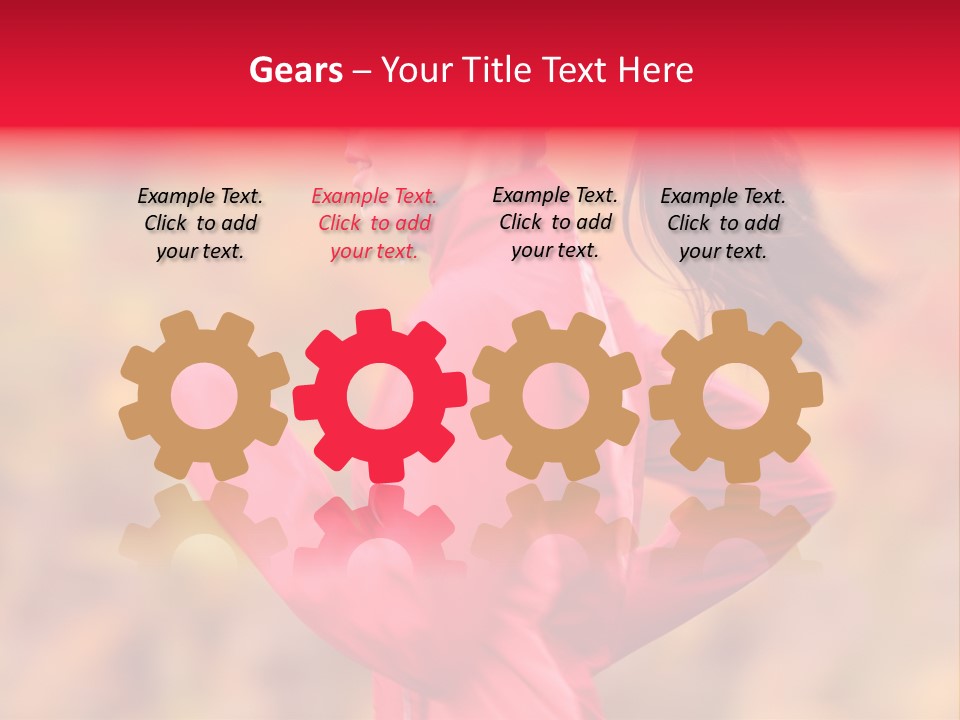 Runner Athletic Cold PowerPoint Template