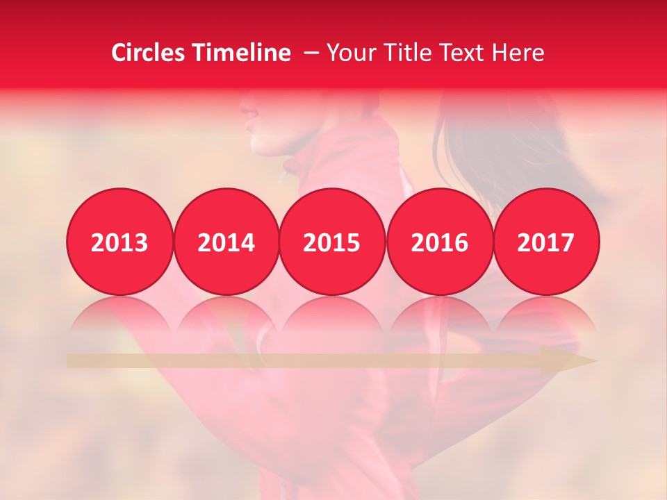 Runner Athletic Cold PowerPoint Template