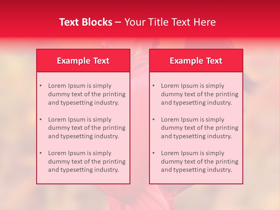 Runner Athletic Cold PowerPoint Template