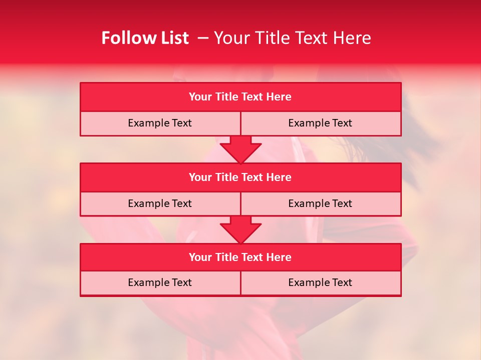 Runner Athletic Cold PowerPoint Template