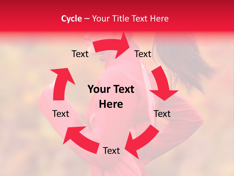 Runner Athletic Cold PowerPoint Template