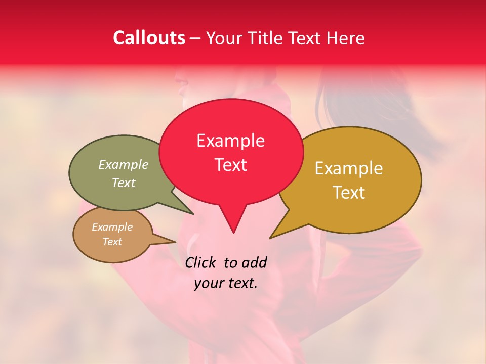 Runner Athletic Cold PowerPoint Template