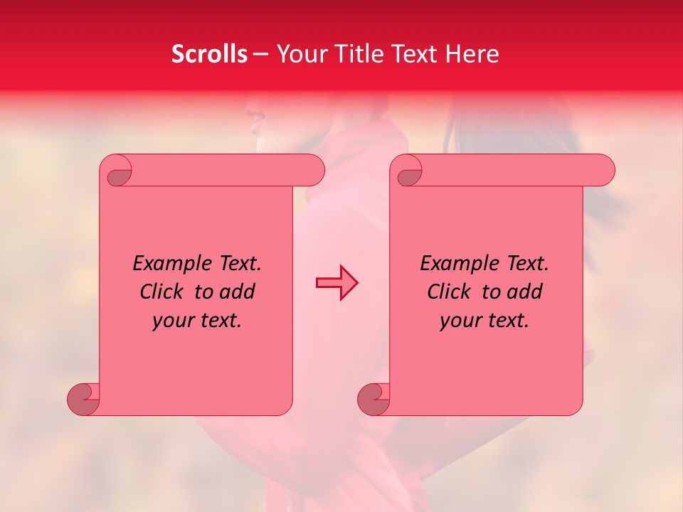 Runner Athletic Cold PowerPoint Template