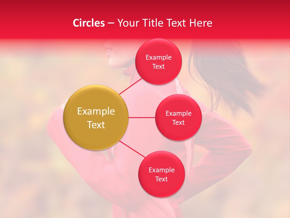 Runner Athletic Cold PowerPoint Template