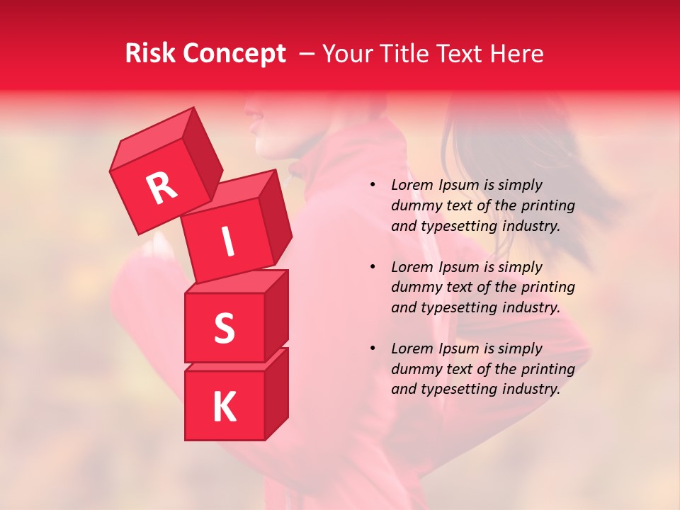 Runner Athletic Cold PowerPoint Template