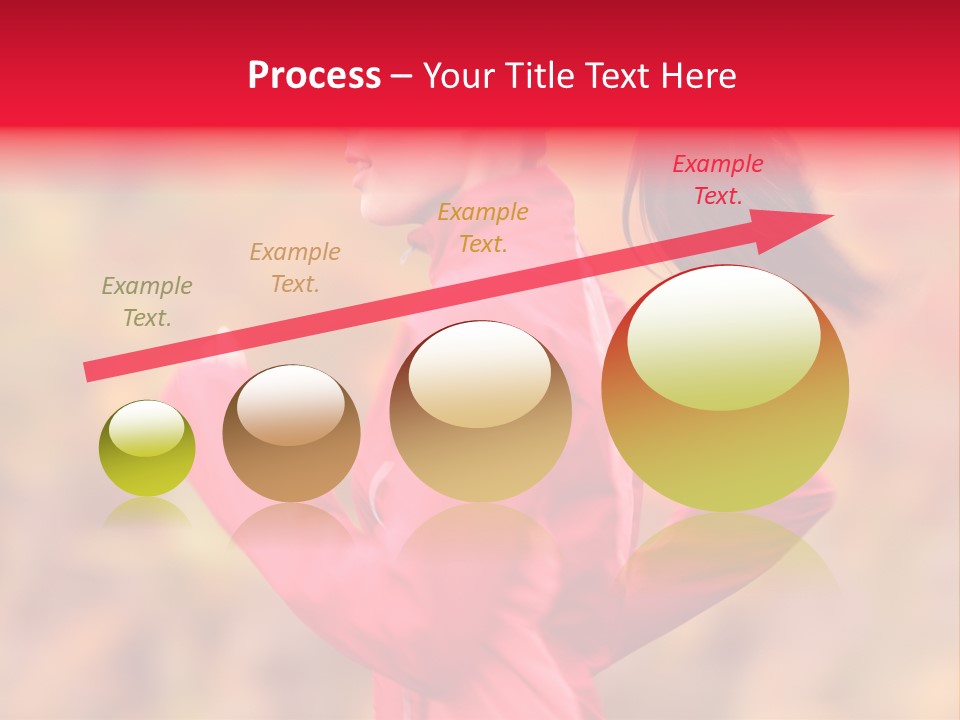 Runner Athletic Cold PowerPoint Template