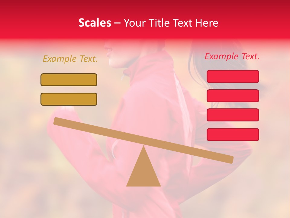 Runner Athletic Cold PowerPoint Template