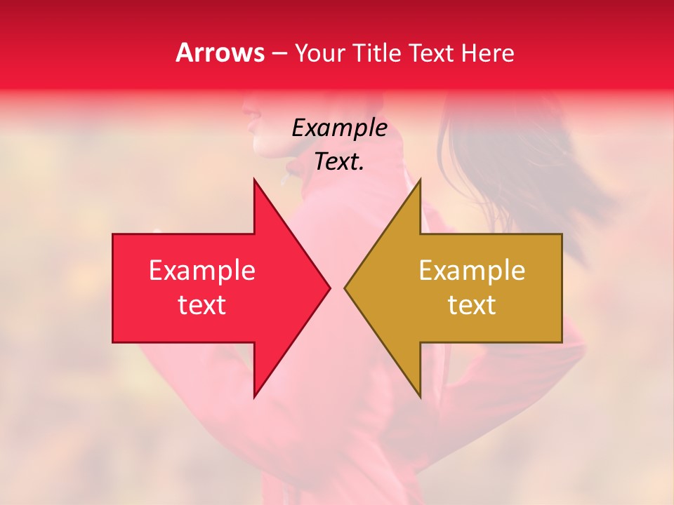 Runner Athletic Cold PowerPoint Template