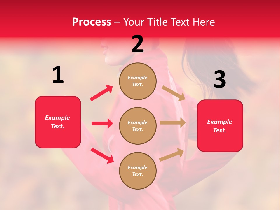 Runner Athletic Cold PowerPoint Template