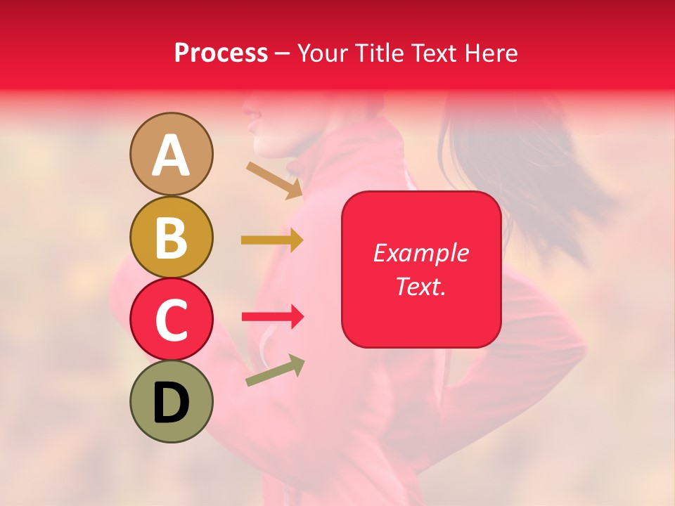 Runner Athletic Cold PowerPoint Template