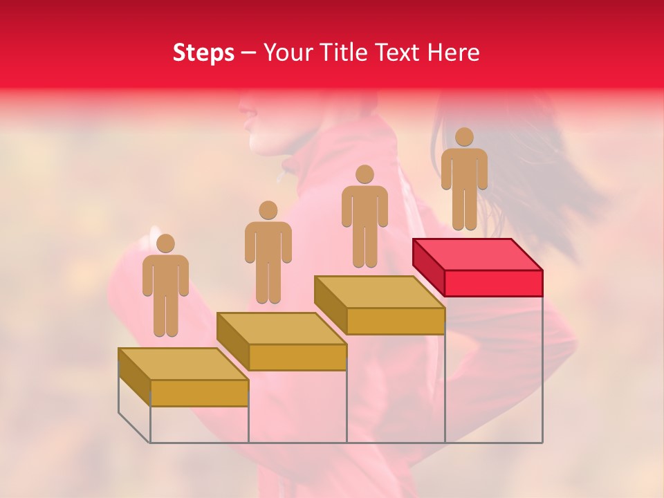 Runner Athletic Cold PowerPoint Template