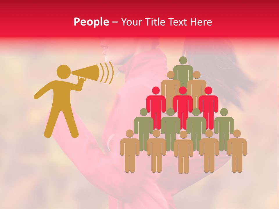 Runner Athletic Cold PowerPoint Template