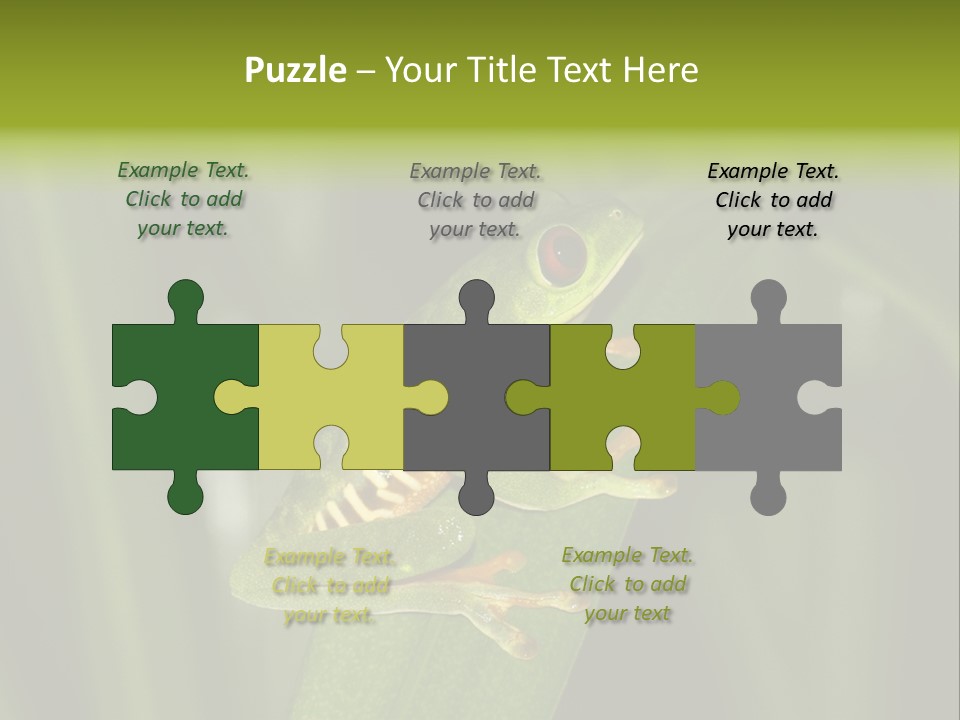 Panama Brown Agalychnis PowerPoint Template