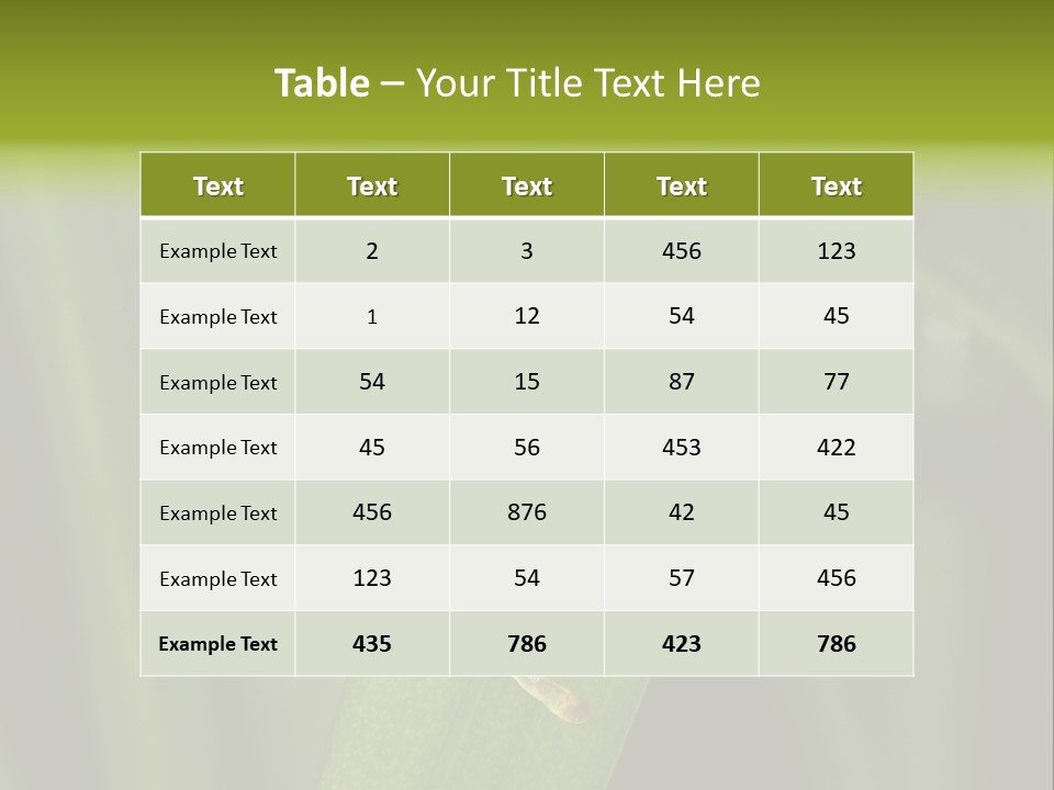 Panama Brown Agalychnis PowerPoint Template