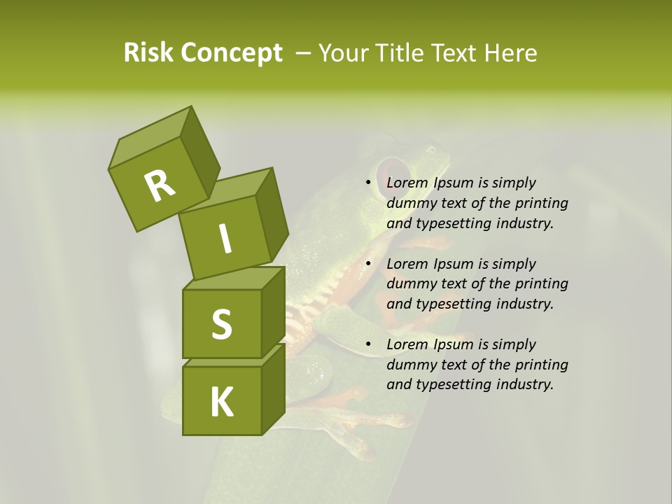 Panama Brown Agalychnis PowerPoint Template