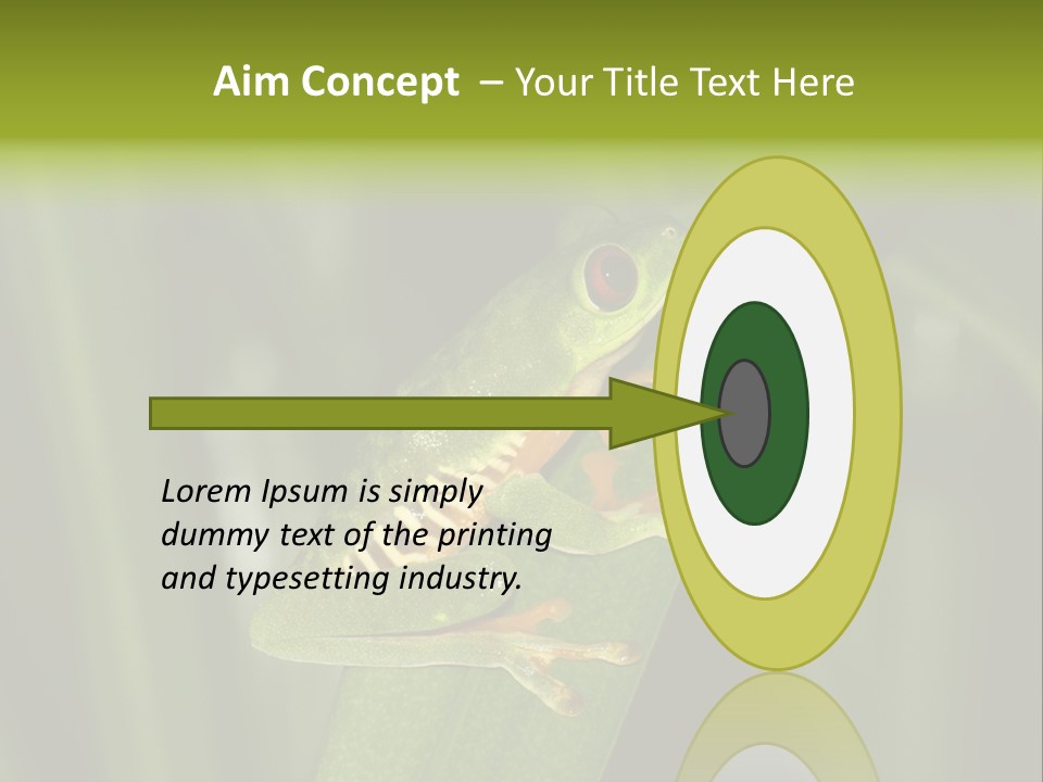 Panama Brown Agalychnis PowerPoint Template