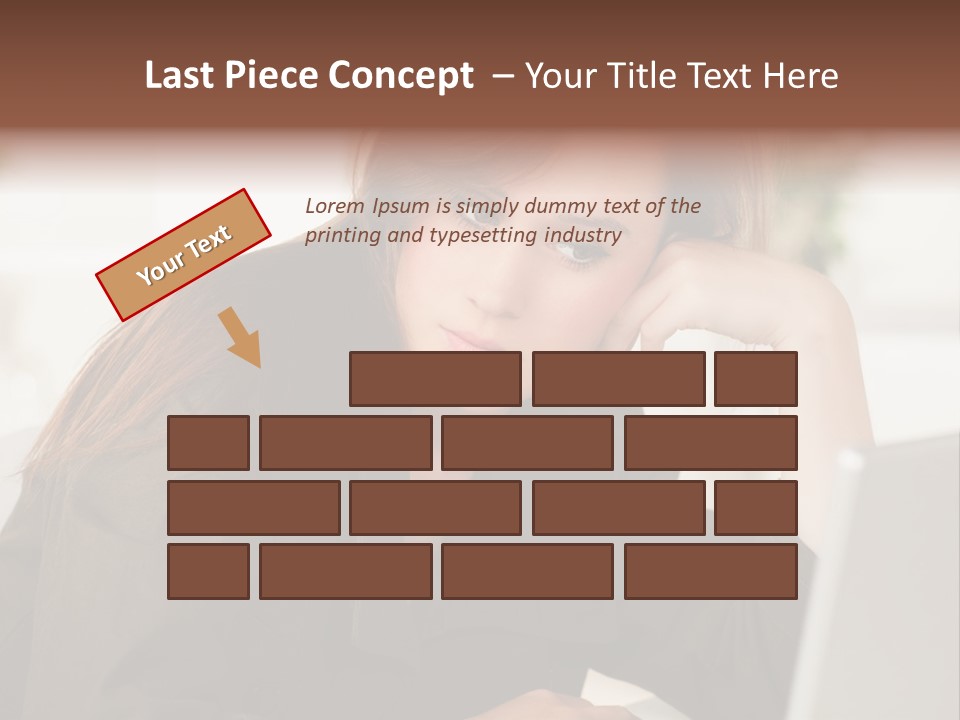 Internet Writing Boredom PowerPoint Template