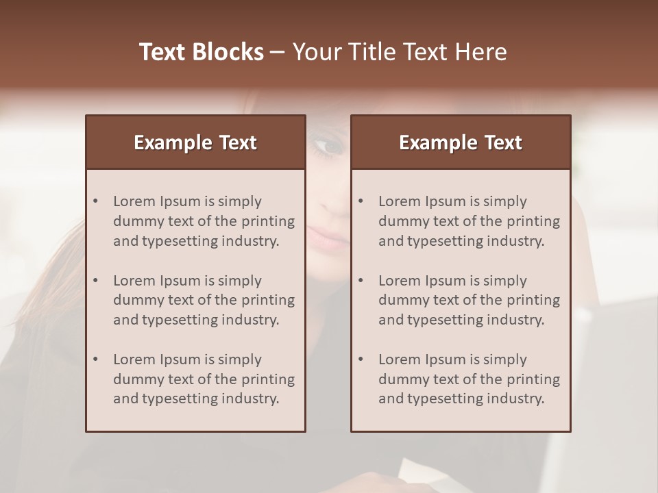 Internet Writing Boredom PowerPoint Template