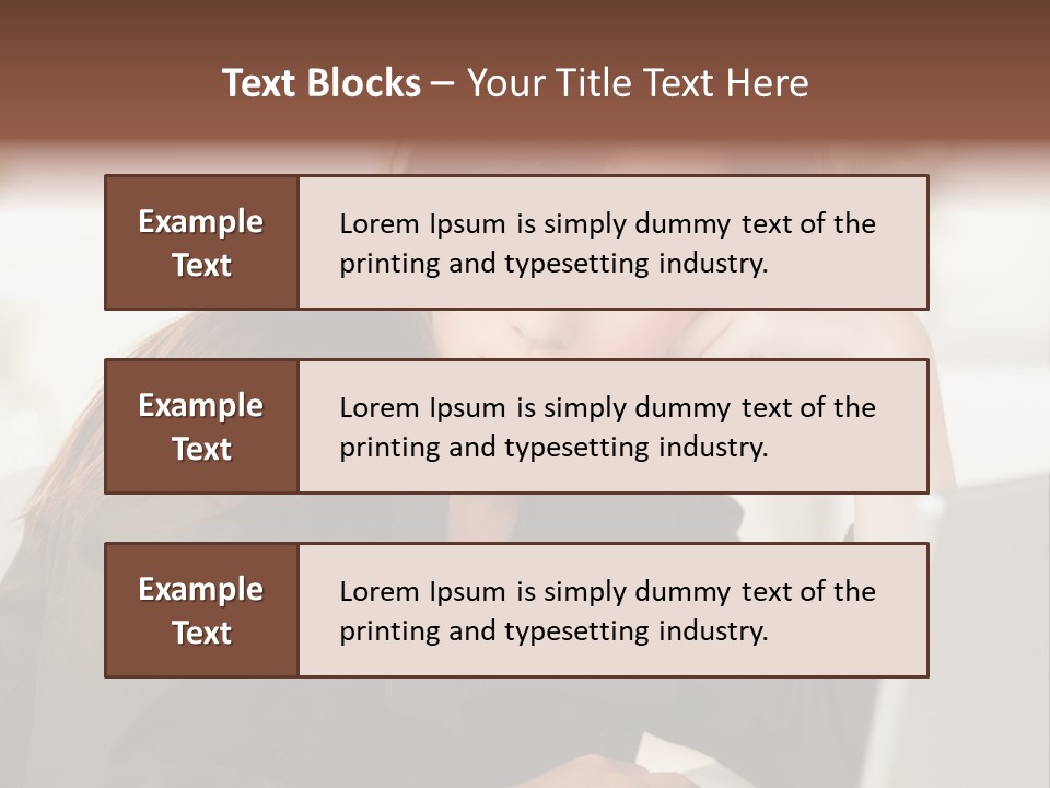 Internet Writing Boredom PowerPoint Template