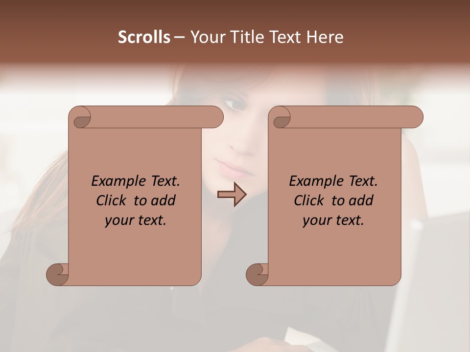 Internet Writing Boredom PowerPoint Template