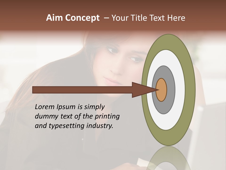 Internet Writing Boredom PowerPoint Template