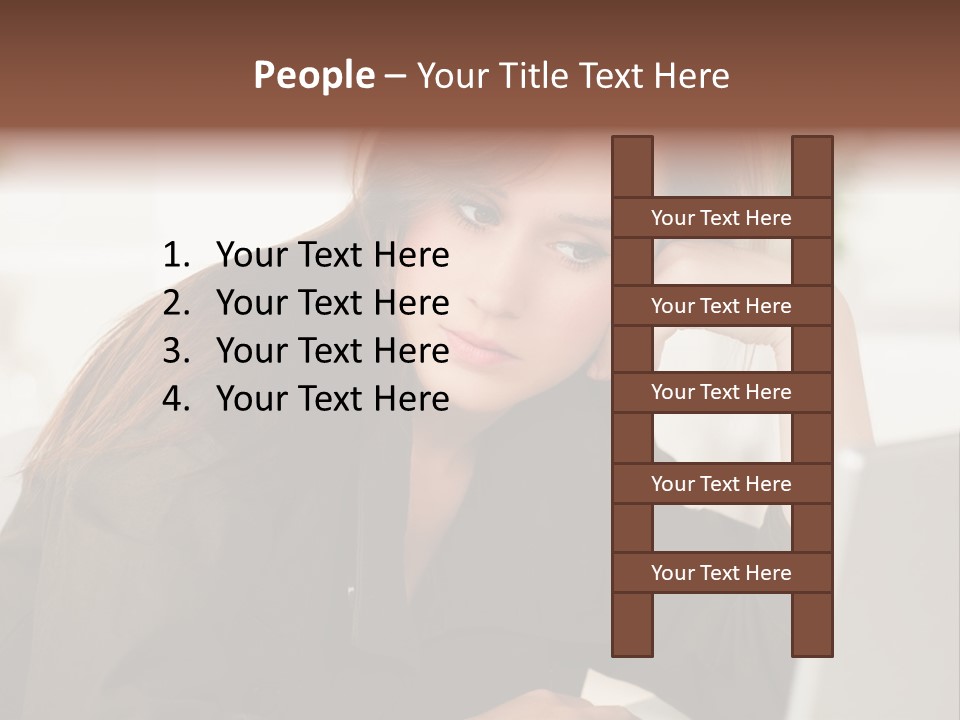 Internet Writing Boredom PowerPoint Template