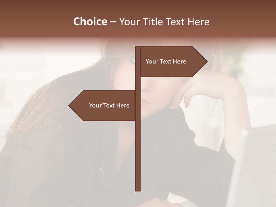 Internet Writing Boredom PowerPoint Template