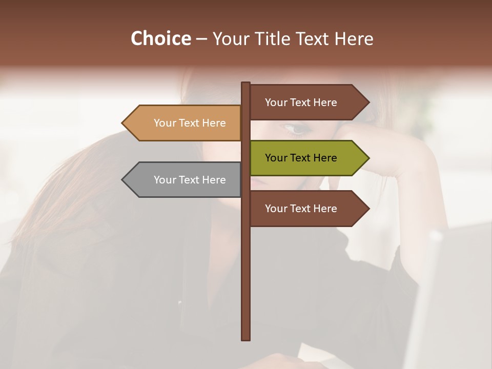Internet Writing Boredom PowerPoint Template