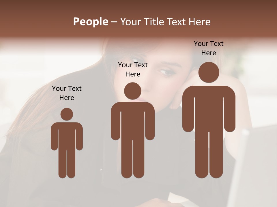 Internet Writing Boredom PowerPoint Template