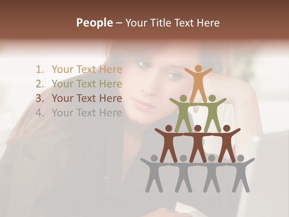 Internet Writing Boredom PowerPoint Template