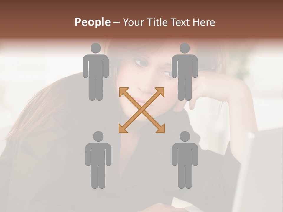 Internet Writing Boredom PowerPoint Template