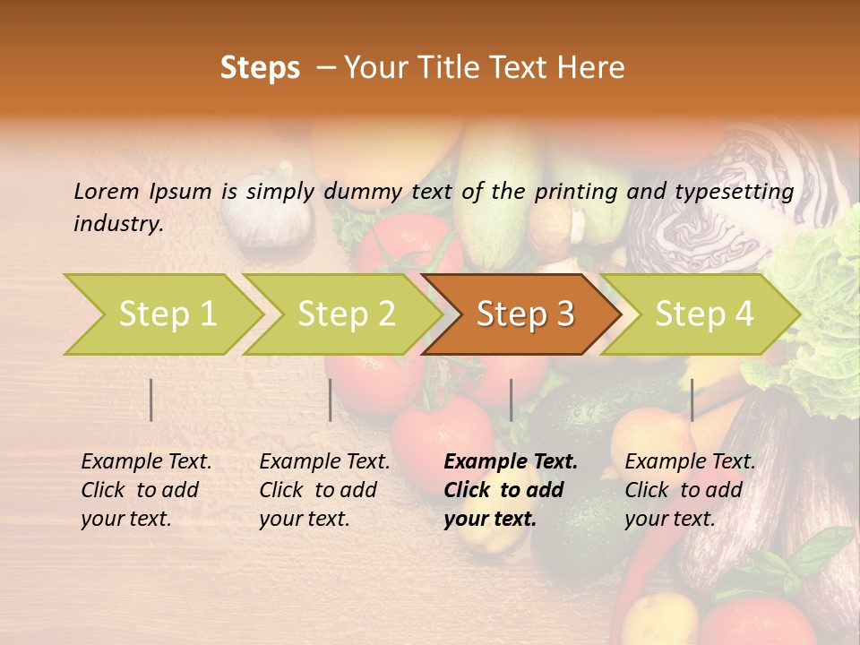 Refreshment Background Nature PowerPoint Template
