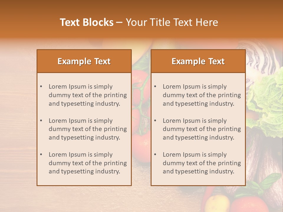Refreshment Background Nature PowerPoint Template