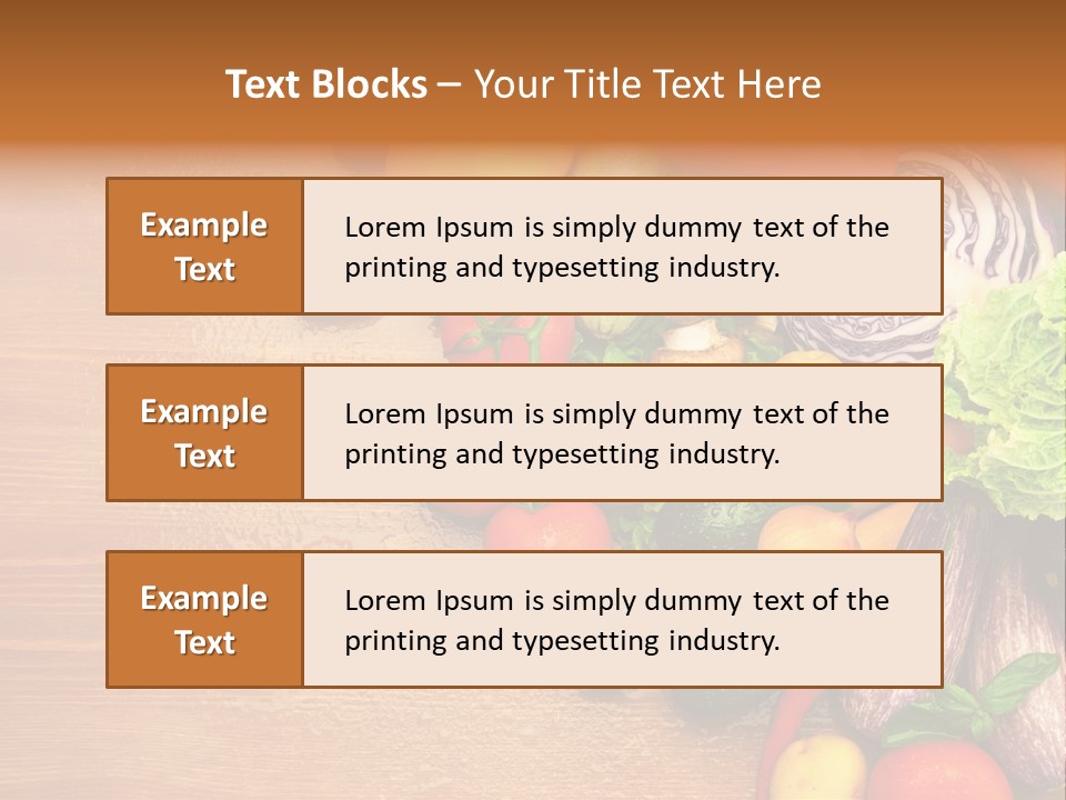 Refreshment Background Nature PowerPoint Template