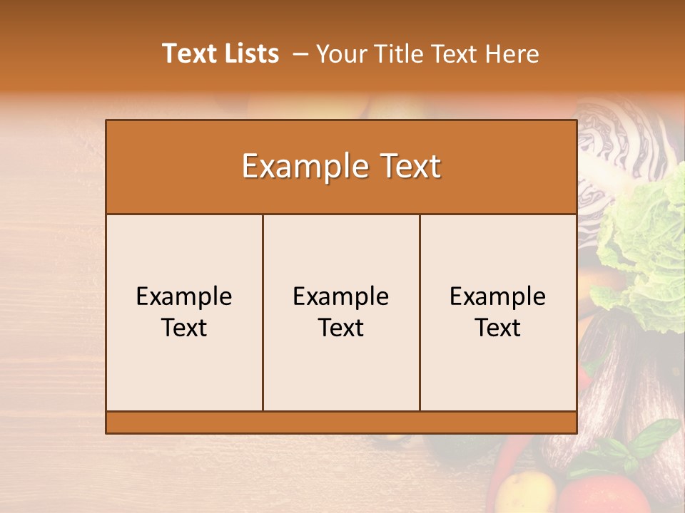 Refreshment Background Nature PowerPoint Template