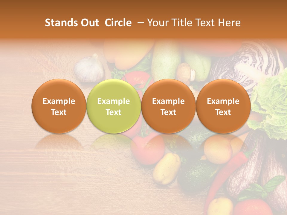 Refreshment Background Nature PowerPoint Template