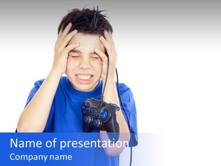 People Dependence Electronic PowerPoint Template