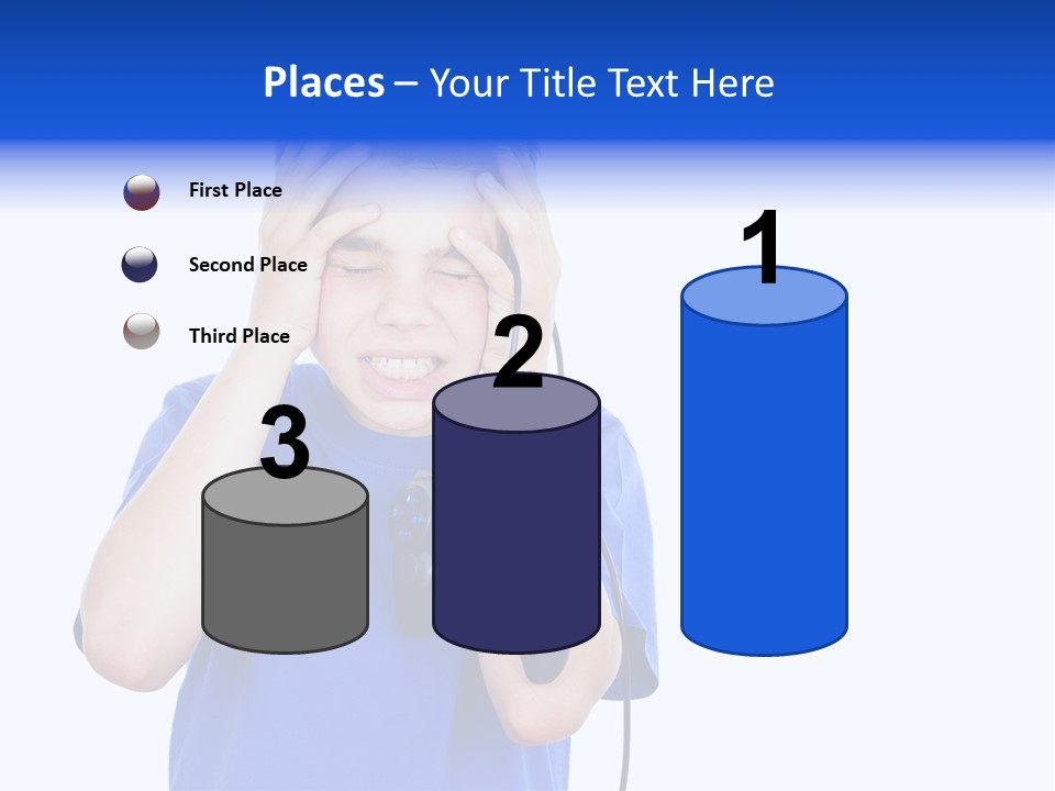 People Dependence Electronic PowerPoint Template