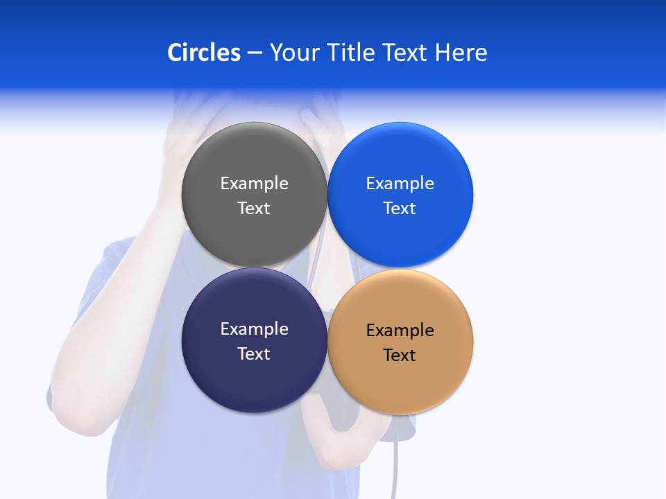 People Dependence Electronic PowerPoint Template
