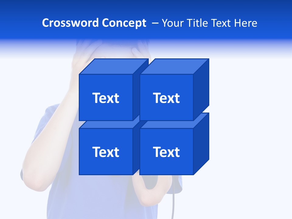 People Dependence Electronic PowerPoint Template