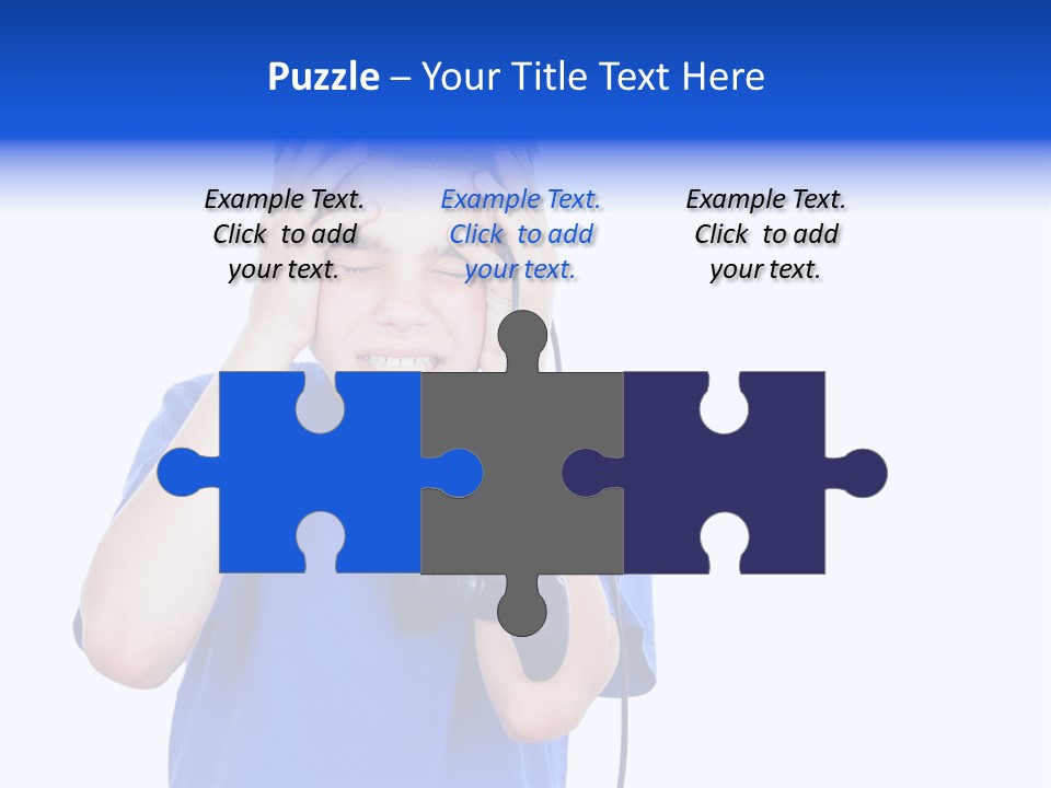 People Dependence Electronic PowerPoint Template