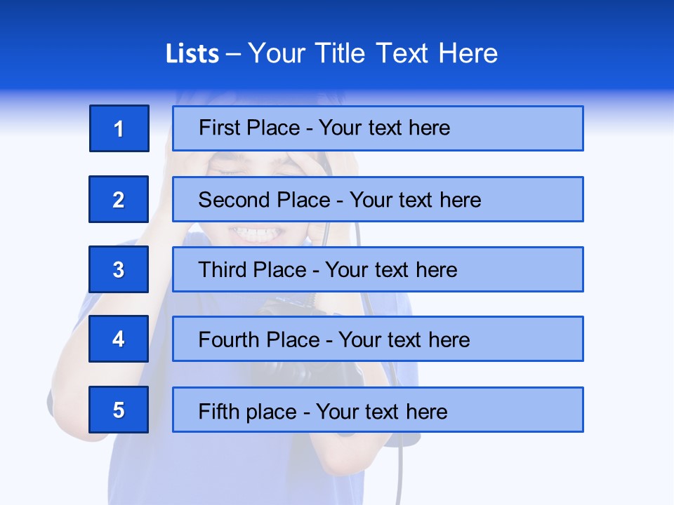 People Dependence Electronic PowerPoint Template